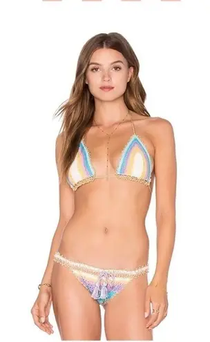 PilyQ New. Romance crochet top. Medium