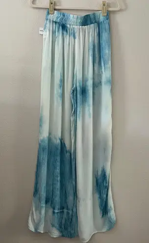 Apricot Lane Blue B blue tie dye pants (S)