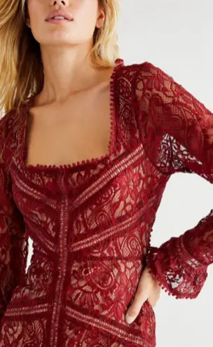 For Love & Lemons Free People x  Emerie Mini Dress