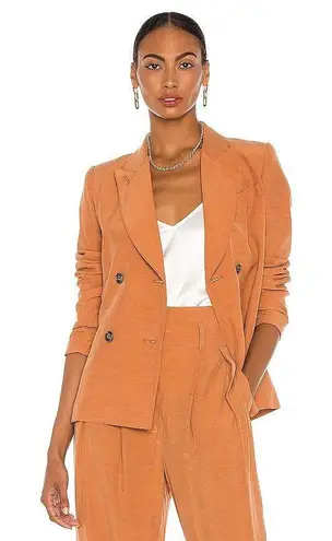 Smythe DB Tuck In Blazer Size 2 Orange