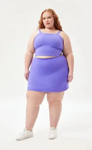 Girlfriend Collective 💕💕 Sport Skort ~ Wild Iris Purple Medium M NWT