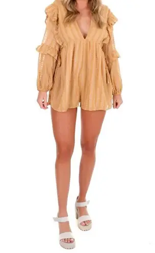 Storia  Meant to Be Romper in Amber Size Small - Image 3
