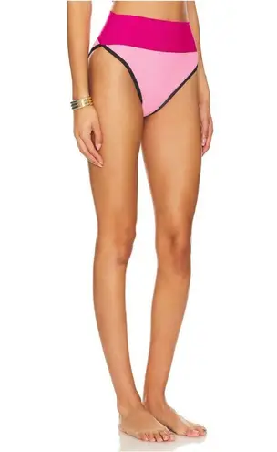 Beach Riot Emmy Bikini Bottom in Amour Colorblock, Medium , $98