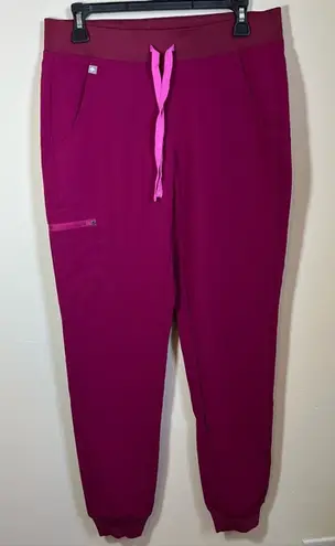 FIGS  Women’s Dark Magenta Zamora 2.0 Jogger Small Tall Pink - Image 1