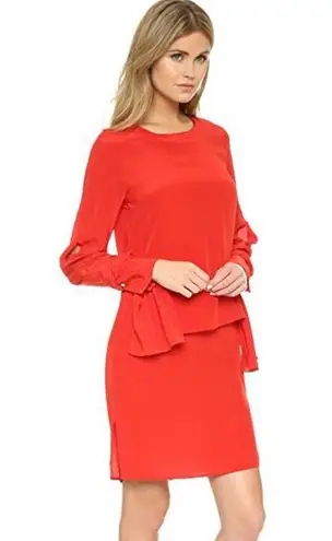 3.1 Phillip Lim NWT  LONG-SLEEVE LAYERED SILK DRESS