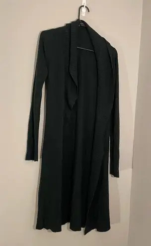 BCBGMAXAZRIA Long open cardigan black super soft from BCBG size small