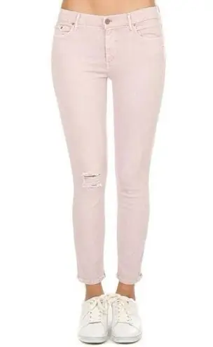 MOTHER The Looker Crop Sexy Just Walked Into Town Jean Pink Size 28
