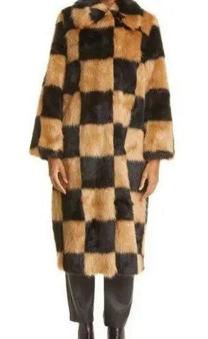 Stand Studio Nino Long CheckerBoard Jacket - Image 1