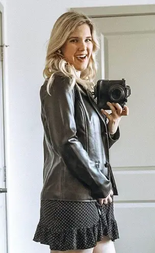 A G Milano 90's Y2K Button Front Italian Faux Leather Brown Blazer Jacket Sz M Size M