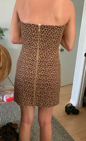 Sherri Hill Cheetah Print Dress