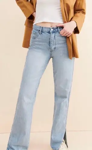 Grey Lab Los Angeles Light Wash Straight Jeans