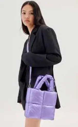 Urban Outfitters  NWT Purple Milly quilted Tote Bag Purse