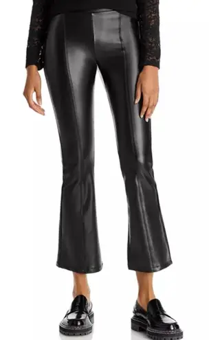 Generation Love NWT Wren Flare Vegan Leather Leggings in Black Sz XXS $198