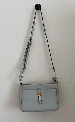 Dune London  grey snakeskin purse