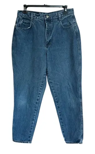 Vintage Gitano Jeans High Rise Mom Jeans 14 Short Tapered Med Wash Denim 80s Blue Size undefined