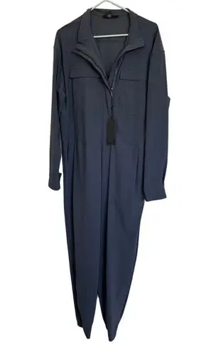 NWT Greyson Womens Evren Pant Jumpsuit in Anthracite Size Large Gray
