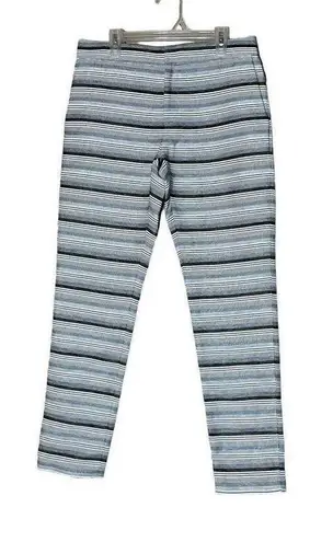 Creatures Of The Wind Career Style Stripped Pants Size 2 Black