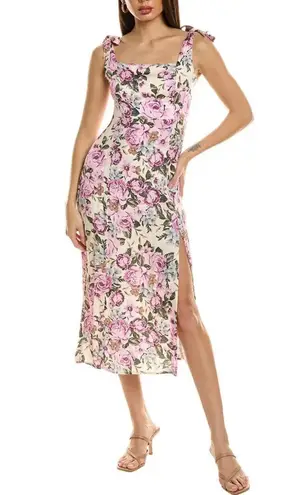Saltwater Luxe NWT Floral Jestyn Midi Dress (Size S)