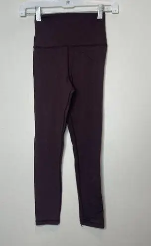 Glyder  Dark Purple High Waisted Leggings Size XS