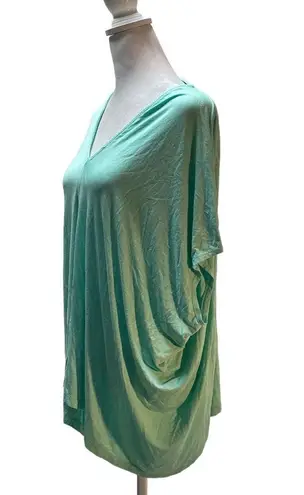 Yana K Mint Green Short Sleeve V