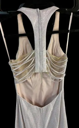 Cinderella Divine Champagne Pink Prom Dress Size 2