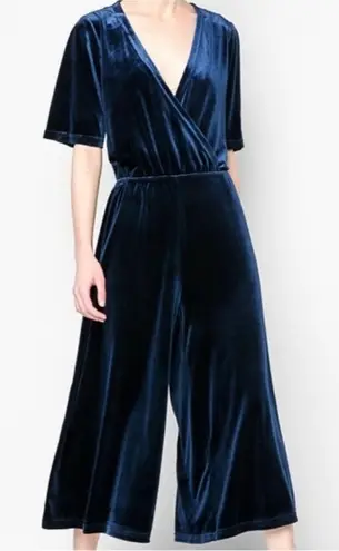 The Fifth Label  Crystal Vision‎ Navy Velvet Jumpsuit. Size S - Image 1