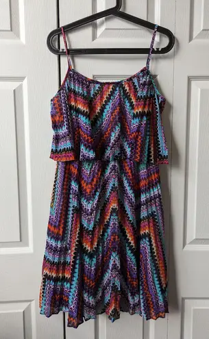 London Times tribal print dress size 10