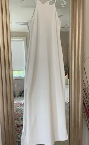 Boston Proper White Maxi Dress Travel Maxi