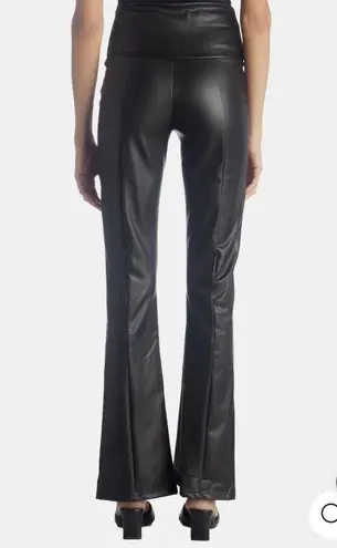 RD Style
Vegan Leather Front Slit Flare Pants