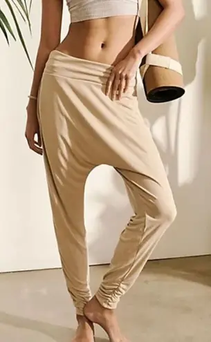 Free People  FP Movement Echo Harem Pants Clay Beige Tan Medium M - Image 1
