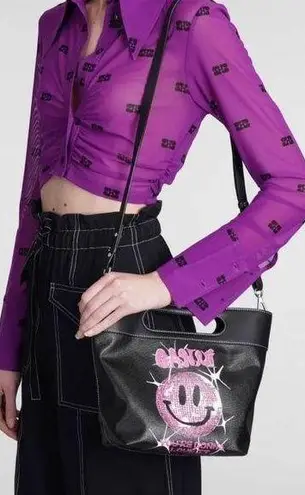 Ganni | Casual Style Street Style 2-WAY Bi-color Leather Crossbody NWT $235