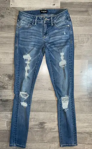 Bebe Distressed skinny Jeans