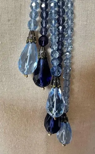 Heidi Daus Floral Bouquet Tassel Necklace