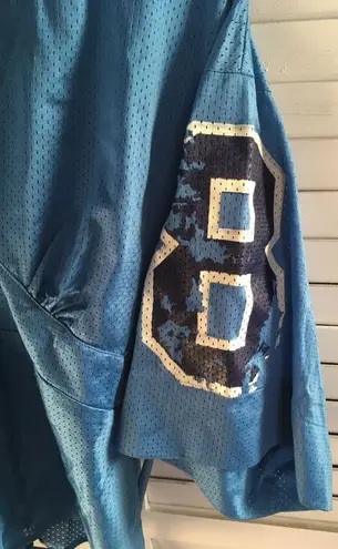 Sexy Football Jersey Blue Size M