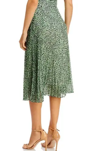 Hugo Boss BOSS Vaplina Pleated Skirt in Midnight Fantasy, Size 2 New w/Tag, Retail $278
