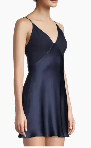 Natori Essentials Satin Chemise Navy