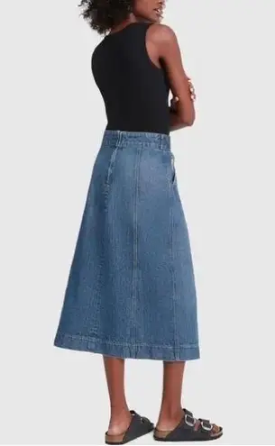 G. Label by Goop Amanda Rib Knit Bodysuit in Black