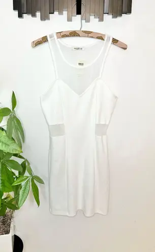 Arden B NWT White sleeveless pull-over mini dress.