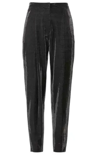 Habitual Black Metallic EASTON Pants Size 4 AS IS
