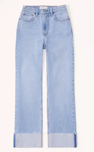 Abercrombie & Fitch Curve Love High Rise 90s Relaxed Jean