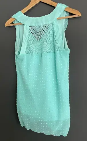 Iz Byer Turquoise blouse