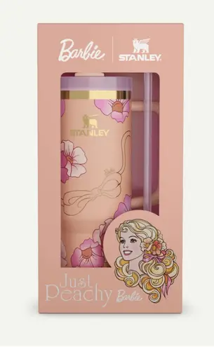 Barbie X Stanley Peaches n Cream Tumbler Limited Edition Pink