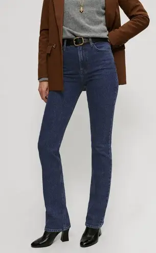 Reformation  Donna High Rise Bootcut Denim Blue Jeans