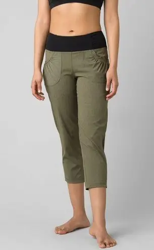 prAna  | Summit Cargo Capri Heather Green