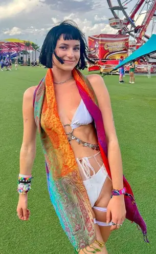 Her Pony The Label White Festival/Rave Set