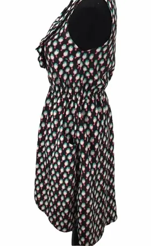 Bebop  Birds Dress Black, Blue, White, Pink, Medium