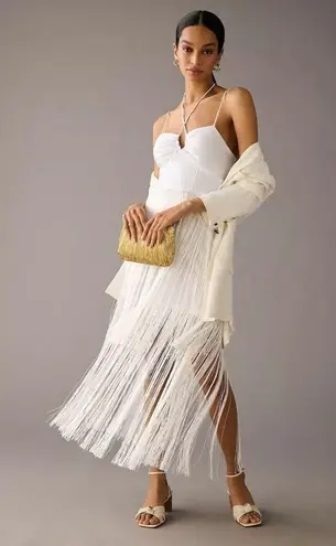 Anthropologie  Delfi Collective Fringe Dress