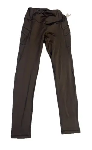 R.SOFIA Active Women's High Waist Athletic Leggings Yoga Pants with Pockets Black