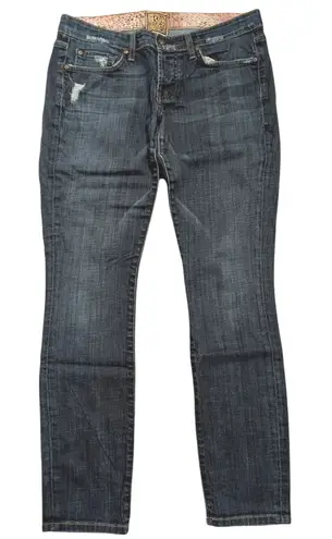 Rich & Skinny Womens 29 Dark Faded Wash Slim Leg Jeans