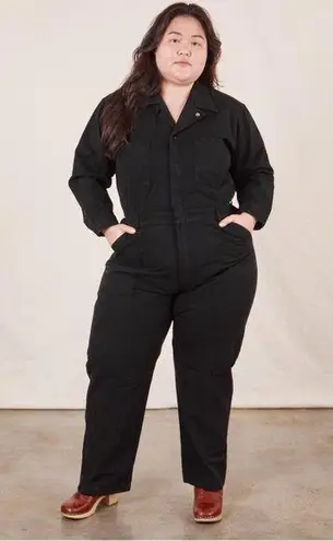 Big Bud Press Black Everyday Jumpsuit Women’s Size XL Cotton Utility Workwear